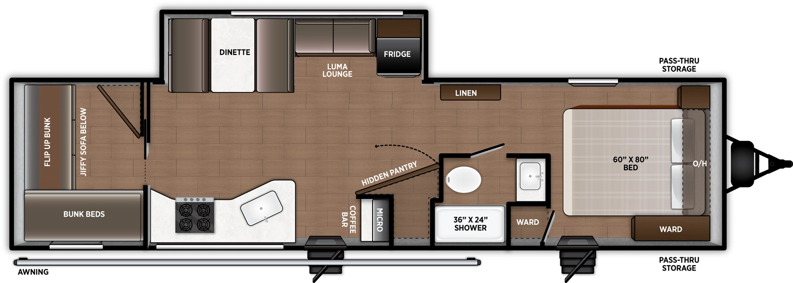 Airelume 285 Floorplan